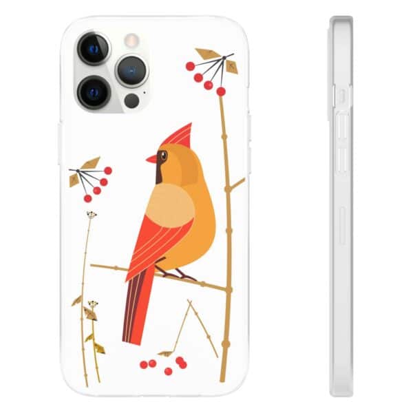 Red Cardinal Female On Flexi Cases Custom Phone Cases For iPhone and Samsung Series - Image 52