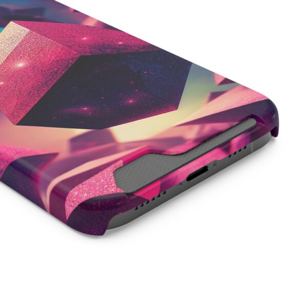 Rainbow Designs Phone Case With Card Holder For iPhone and Samsung - Image 130