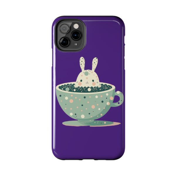 Cute Bunny in a Coffee Cup On Tough Phone Cases, Case-Mate Custom Phone Case For iPhone Series - Image 21
