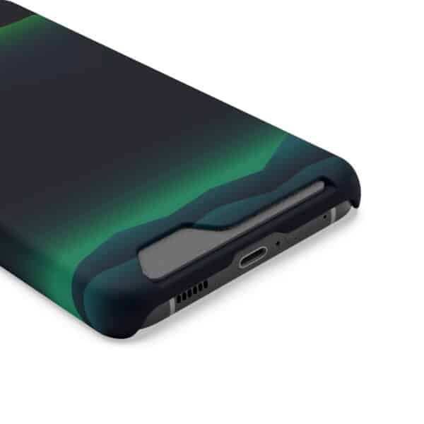 Aurora Lights On Phone Case With Card Holder Custom Phone Cases For iPhone and Samsung - Image 14