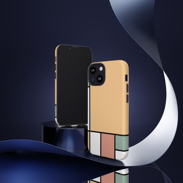 Mondrian Art On Tough Cases Custom Phone Cases For iPhone Google Pixel and Samsung Series - Image 44