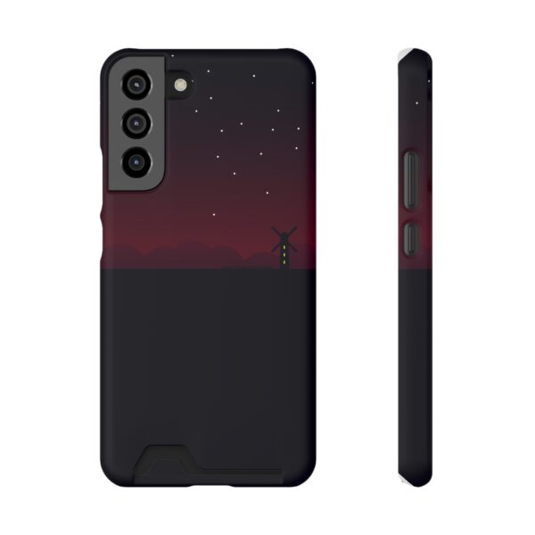 Wind Mill On Phone Case With Card Holder Custom Phone Cases For iPhone and Samsung - Image 13