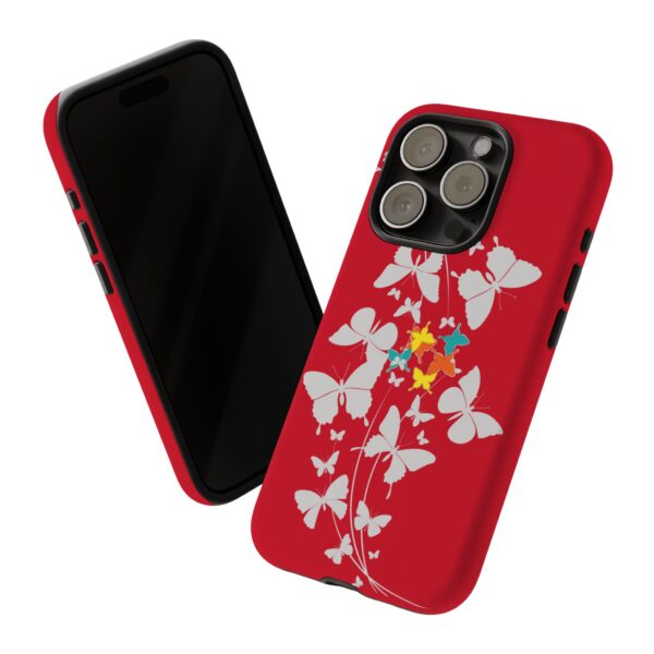 Butterfly Design Tough Case Phone Cover For iPhone - Image 95