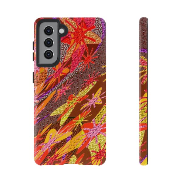 Rainbow Designs Stunning Flowers On Tough Cases Custom Phone Cases For iPhone Google Pixel and Samsung Series - Image 55