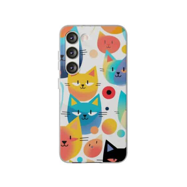 Funny Cat Flexi Cases For iPhone and Samsung - Image 241
