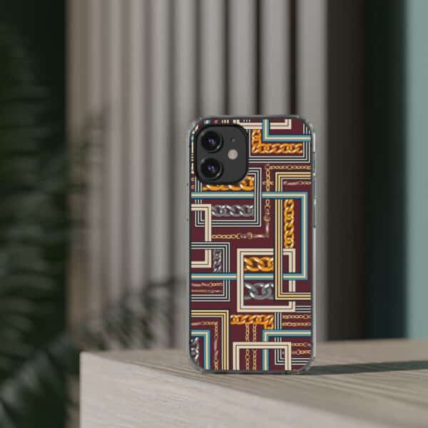 Digital Pattern Clear Cases For iPhone and Samsung - Image 27