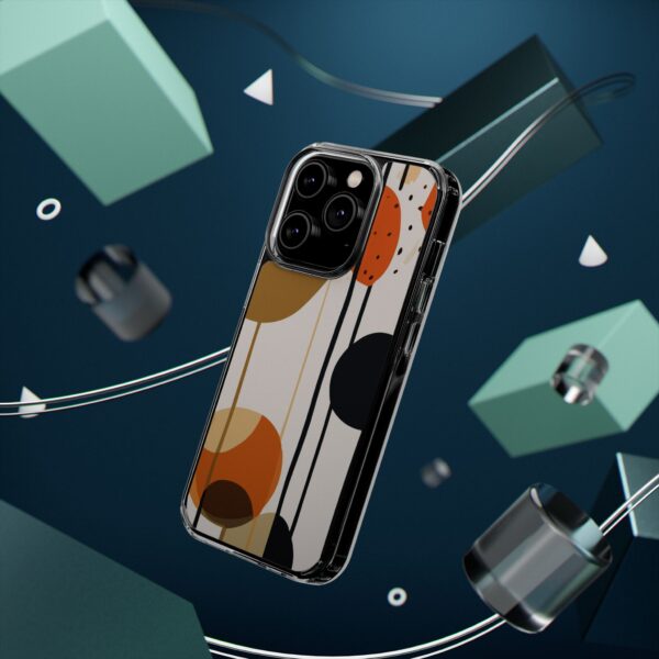 Orange Floral and Polka Dot Clear Cases - Image 59