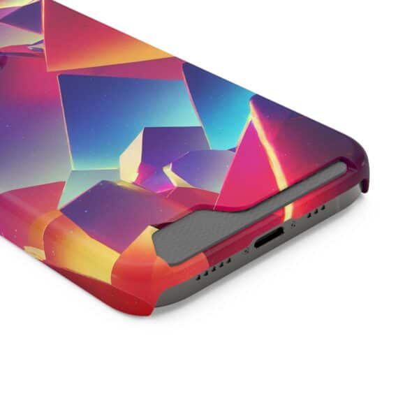 Rainbow Designs Phone Case With Card Holder For iPhone and Samsung - Image 42