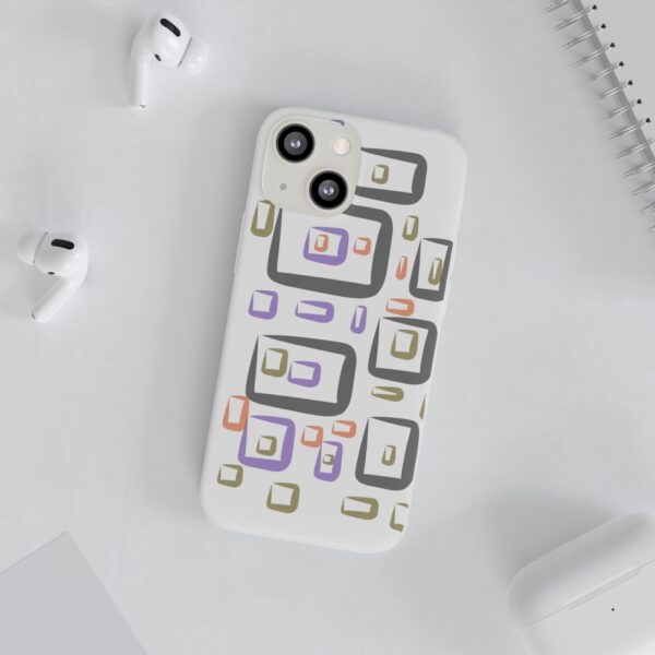 Colorful Circles Gingham Flexi Cases For iPhone and Samsung - Image 132