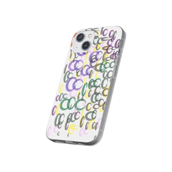 Colorful. Circles Flexi Cases For iPhone Samsung - Image 200