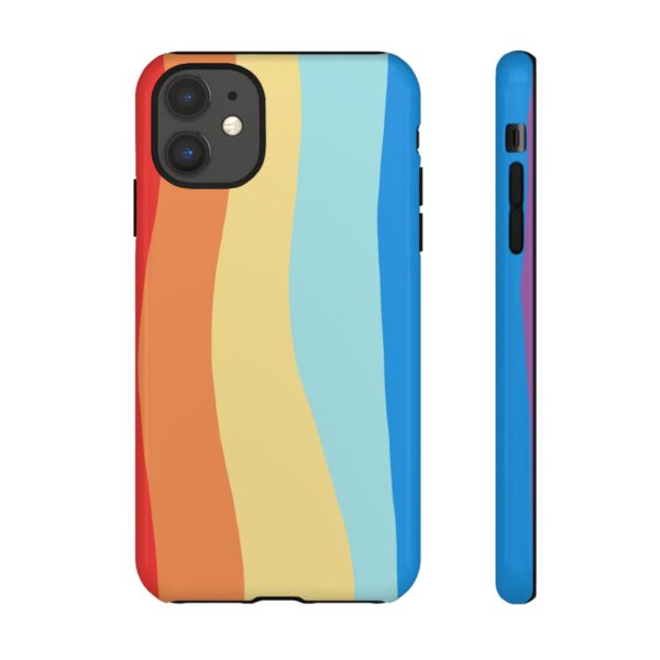 Rainbow Designs Multi Colour On Tough Cases Custom Phone Cases For iPhone Google Pixel and Samsung Series - Image 18