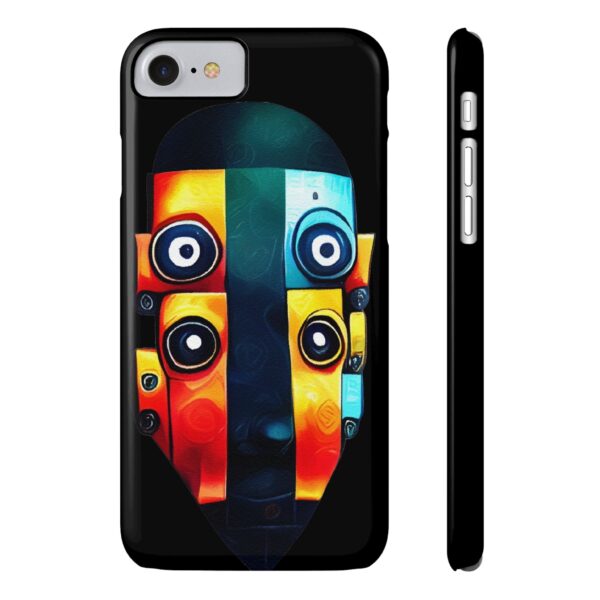 Rainbow Designs Robot On Slim Phone Cases Case-Mate Custom Phone Cases For iPhone and Samsung Series - Image 2