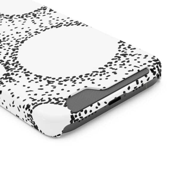 Rounded Shapes Phone Case With Card Holder Custom Phone Case For iPhone and Samsung - Image 130