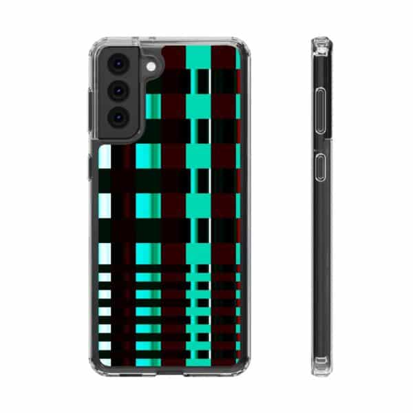 Irregular Geometric Shapes Clear Cases For Samsung and iPhone - Image 16