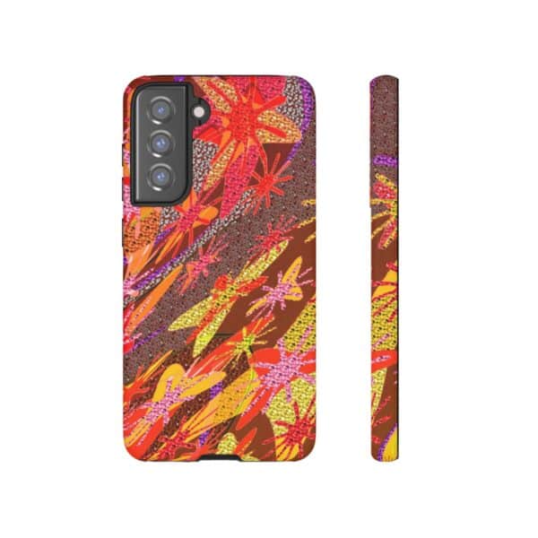 Rainbow Designs Stunning Flowers On Tough Cases Custom Phone Cases For iPhone Google Pixel and Samsung Series - Image 81