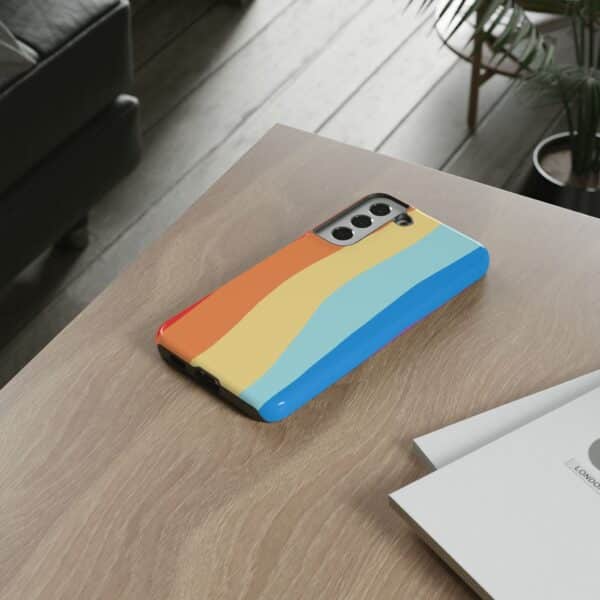 Rainbow Designs Multi Colour On Tough Cases Custom Phone Cases For iPhone Google Pixel and Samsung Series - Image 87