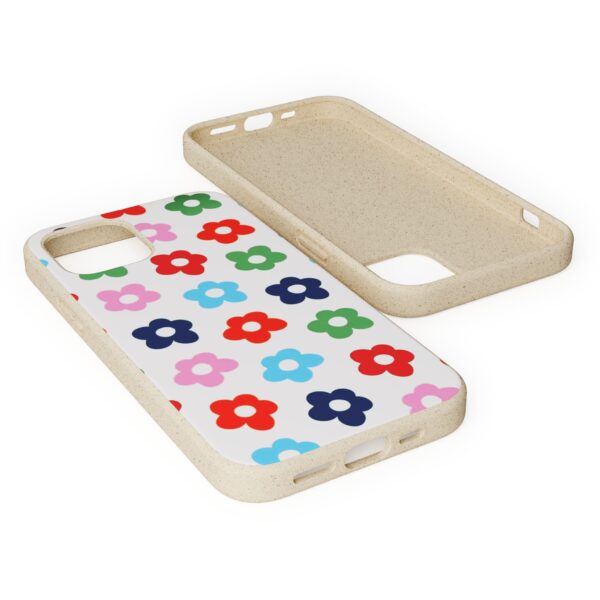 Modern Flower Pattern Biodegradable Cases 🌿🌼 For iPhone and Samsung! 📱🌿 - Image 24