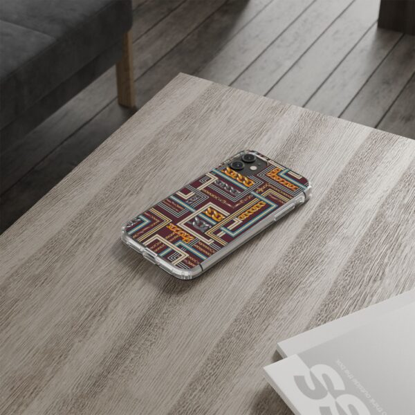 Digital Pattern Clear Cases For iPhone and Samsung - Image 35