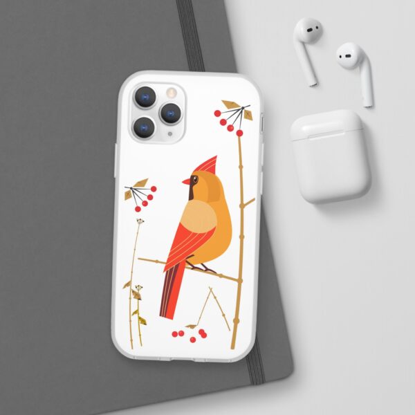 Red Cardinal Female On Flexi Cases Custom Phone Cases For iPhone and Samsung Series - Image 39