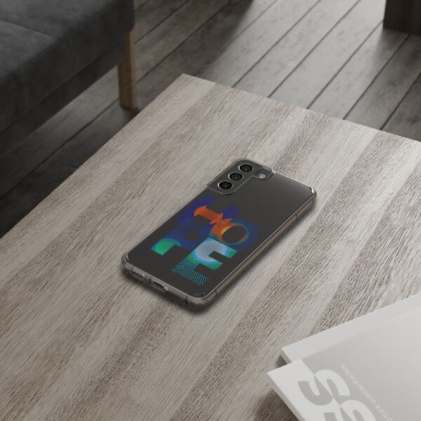 Rainbow Designs "HOPE" On Clear Cases For iPhone and Samsung - Image 47