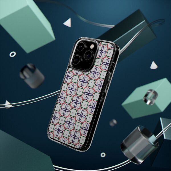 Intricate Geometric Design Clear Cases For iPhone & Samsung - Image 59