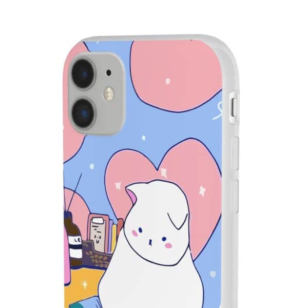 White Cat Flexi Cases For Samsung and iPhone - Image 35