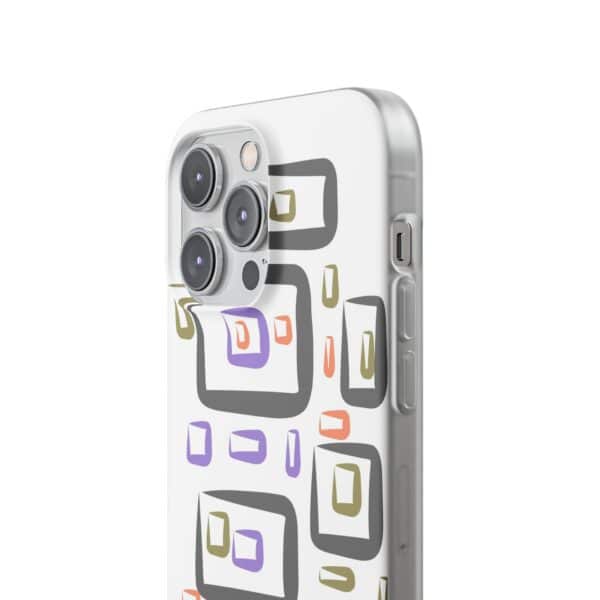 Colorful Circles Gingham Flexi Cases For iPhone and Samsung - Image 210