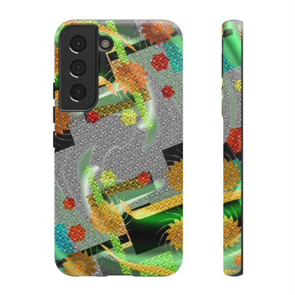 Rainbow Designs Stunning Flowers On Tough Cases Custom Phone Cases For iPhone Google Pixel and Samsung Series - Image 85