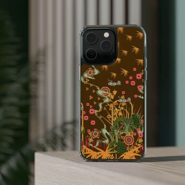 Zigzag Shibori Paisley Clear Cases For Samsung and iPhone - Image 66