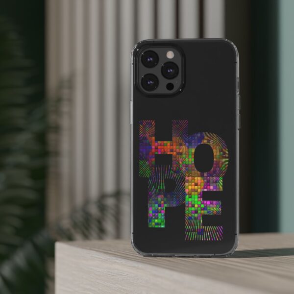 Rainbow Designs "HOPE" On Clear Cases For iPhone and Samsung - Image 33