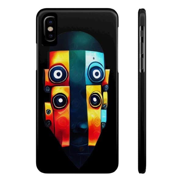 Rainbow Designs Robot On Slim Phone Cases Case-Mate Custom Phone Cases For iPhone and Samsung Series - Image 3