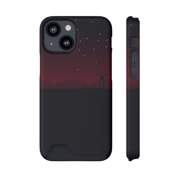 Wind Mill On Phone Case With Card Holder Custom Phone Cases For iPhone and Samsung - Image 117