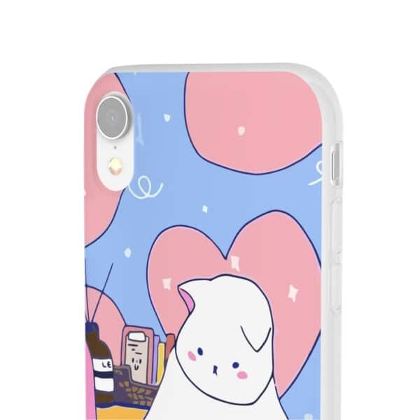 White Cat Flexi Cases For Samsung and iPhone - Image 17
