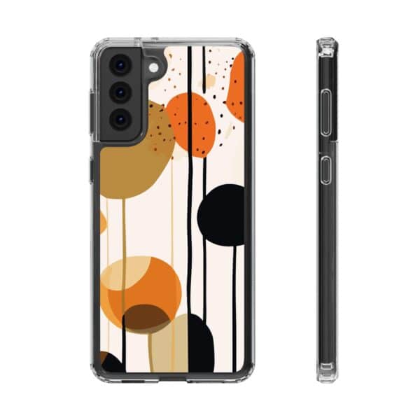 Orange Floral and Polka Dot Clear Cases - Image 16