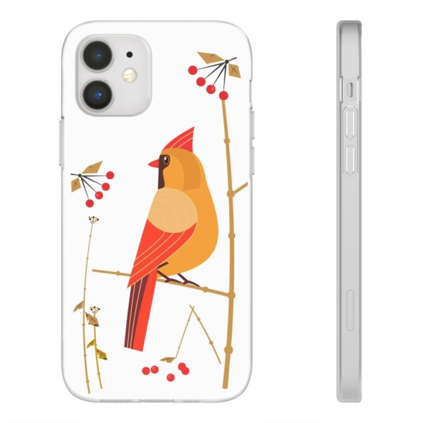 Red Cardinal Female On Flexi Cases Custom Phone Cases For iPhone and Samsung Series - Image 55