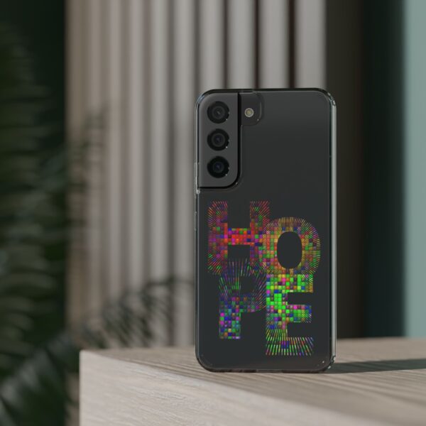 Rainbow Designs "HOPE" On Clear Cases For iPhone and Samsung - Image 45