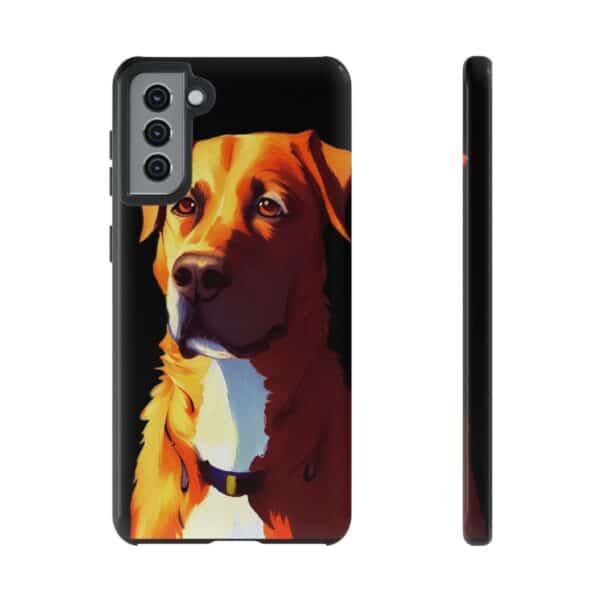 Dog Portrait On Tough Cases Custom Phone Cases For iPhone Google Pixel and Samsung Series. - Image 59