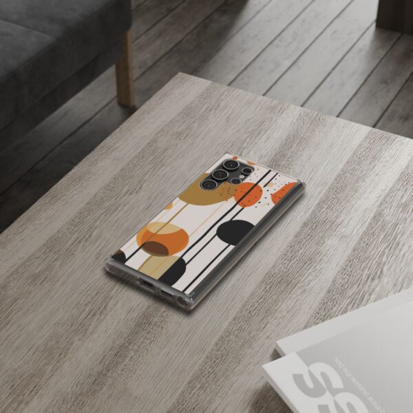 Orange Floral and Polka Dot Clear Cases - Image 50