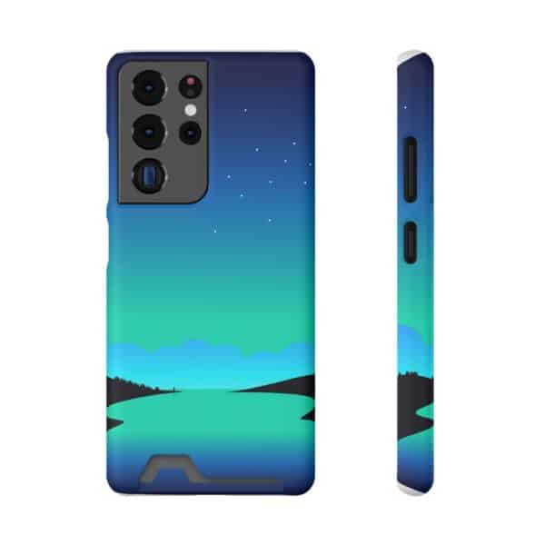 Lake In Island Phone Case With Card Holder Custom Phone Cases For iPhone and Samsung - Image 157