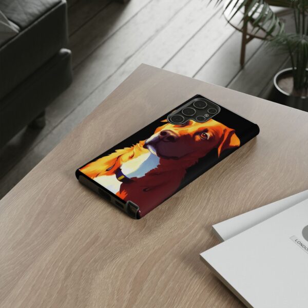 Dog Portrait On Tough Cases Custom Phone Cases For iPhone Google Pixel and Samsung Series. - Image 92