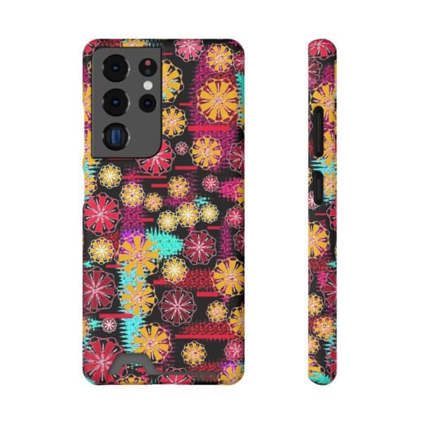 Rainbow Designs Phone Case With Card Holder For iPhone and Samsung - Image 77
