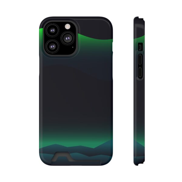 Aurora Lights On Phone Case With Card Holder Custom Phone Cases For iPhone and Samsung - Image 129