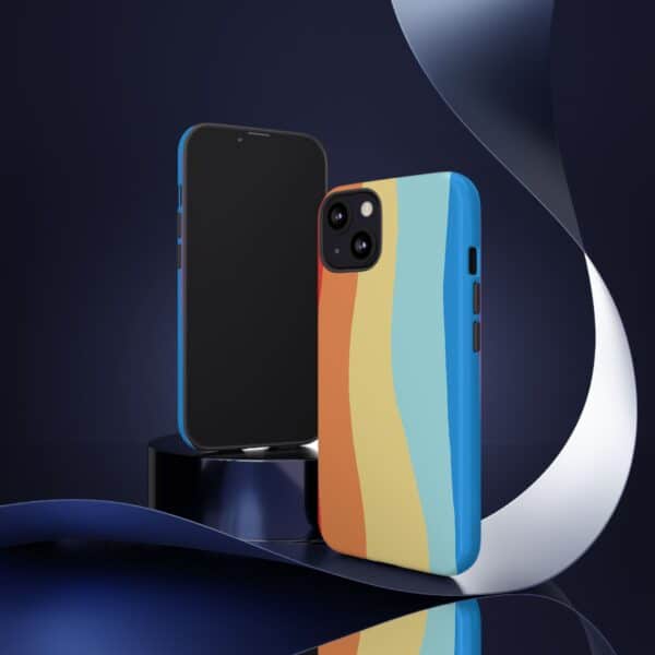 Rainbow Designs Multi Colour On Tough Cases Custom Phone Cases For iPhone Google Pixel and Samsung Series - Image 39