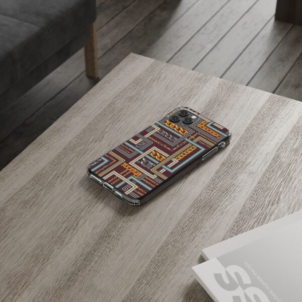 Digital Pattern Clear Cases For iPhone and Samsung - Image 41