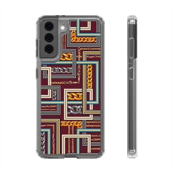 Digital Pattern Clear Cases For iPhone and Samsung - Image 13