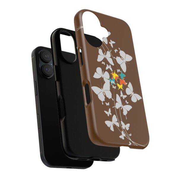 Butterfly Design Tough Case Phone Cover For iPhone - Image 105