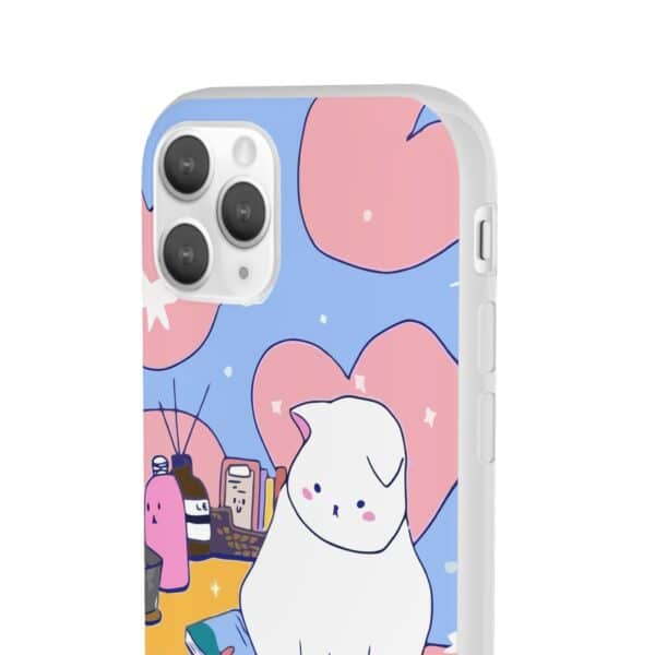 White Cat Flexi Cases For Samsung and iPhone - Image 38