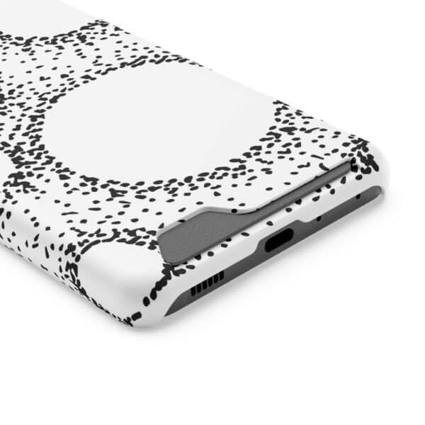 Rounded Shapes Phone Case With Card Holder Custom Phone Case For iPhone and Samsung - Image 150