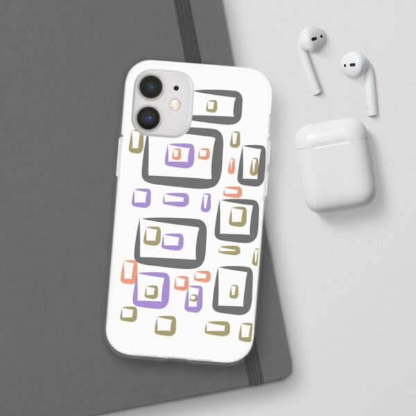 Colorful Circles Gingham Flexi Cases For iPhone and Samsung - Image 73