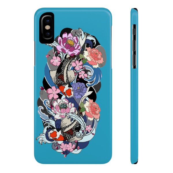 Flowers On Slim Phone Cases Case-Mate Custom Phone Cases For iPhone and Samsung Series - Image 3